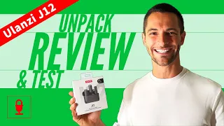 Ulanzi J12 wireless microphone unpack, review and test