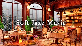Relaxing Jazz Instrumental Music ☕ Cozy Coffee Shop Ambience ~ Soft Jazz Music to Study, Work, Focus