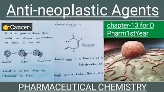 Antineoplastic agents || Definition || Classification || Pharmaceutical chemistry ||  D Pharm1stYear