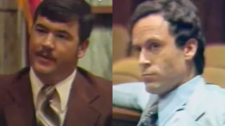 Ted Bundy trial Officer David Lee & Nita Neary news clip