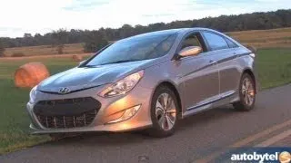 2013 Hyundai Sonata Hybrid w/ Blue Drive Test & Car Video Review