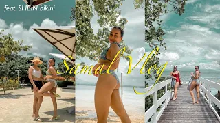 SAMAL VLOG | Affordable beach resorts at Samal Island 🏝 feat. SHEIN bikini 👙💕