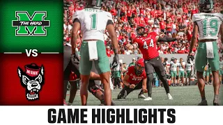 Marshall vs. NC State Game Highlights | 2023 ACC Football