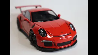 Porsche 911 GT3 RS 1:24 scale by Welly EP.46