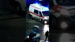 Napoli immagini incidente dove ha perso la vita un agente di polizia