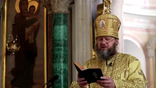 Проповідь митрополита Євлогія в Неділю 25 після П'ятидесятниці 18.11.2018
