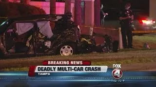 5 killed in multi-vehicle crash in Hillsborough County