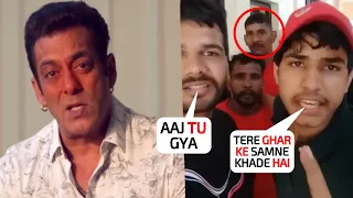 Alone Bhaijaan😰 Salman Khan broke down badly after threatened again by Lawrence Bishnoi gang.