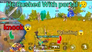 Rushed With Portal 😱 Livik Map 🗺️ Battleground Mobile India Pubg 😍