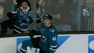 Tomas Hertl Series-Winning Goal @ Ducks. Game 4 (18.04.2018)