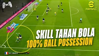 TEKNIK TAHAN BOLA YANG PALING DIBENCI MUSUH | CEPAT JADI RAJA RENTAL PES EFOOTBALL 2023