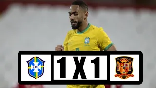 Brasil 2 x 1 Espanha - Melhores Momentos | Olimpíadas 2021