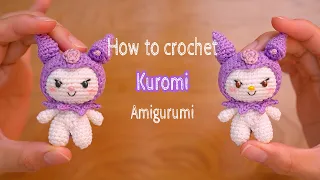 how to crochet | Kuromi Amigurumi