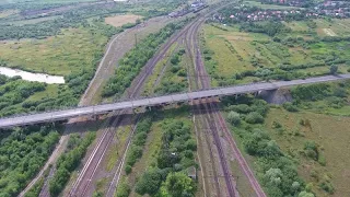 Станція Батьово з повітря