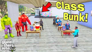 Franklin Ask Question and Answers or Avengers are BUNK A Tution Classes in GTA V