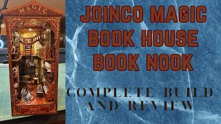 Book Nook Magic Book House Complete Build & Review