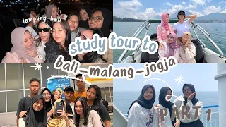 STUDY TOUR VLOG #part1