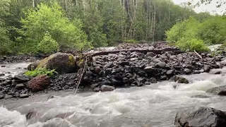 Elbow Lake TH crossing at Middle Fork of Nooksack River