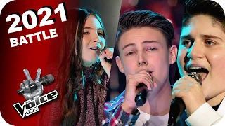 Aerosmith - Dream On (Papuna/Anton/Elisabeth) | The Voice Kids 2021 | Battles