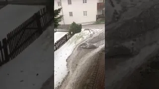 Unwetter in Königsdorf Bad Tölz-Wolfratshausen Bayern | Severe Weather in GERMANY