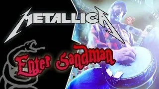 Metallica - Enter Sandman BANJO cover by @banjoguyollie
