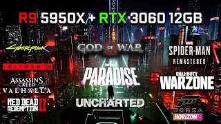 GeForce RTX 3060 12GB | Test in 10 Games | 2022