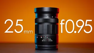 Meike 25mm f0.95 Обзор