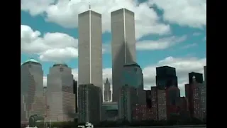 WTC and New York from the Circle Line found footage Summer 2001