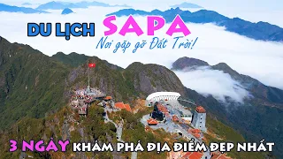 DU LỊCH SAPA TỰ TÚC 3 NGÀY | Kinh nghiệm Khám phá những Địa Điểm Đẹp Nhất và Ẩm thực Tây Bắc