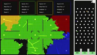 Marble Territory War (Bases and Upgrades) #marble #marblevideo #territorywar #marblebattle