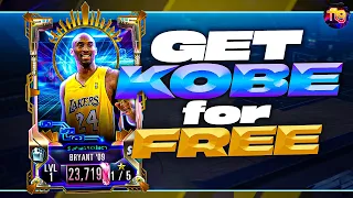 How to Get this GOAT Kobe Bryant for Absolutely FREE!! | NBA 2k Mobile 🔥🔥🔥🔥