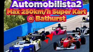 Automobilista2 Super Kart Vs. Formula Cars At Bathurst