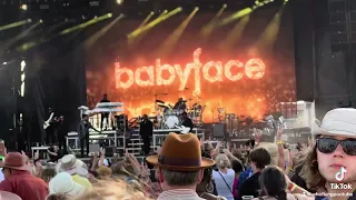 Babyface live playing End of the Road & I'll Make Love to You - Boyz Il Men