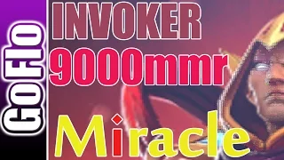 Invoker Miracle pro Dota 2 Gameplay