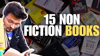 15 Amazing Non Fiction Books summarized in one minute or less 🎯