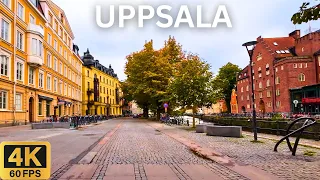 City Driving 4K: Uppsala Sweden