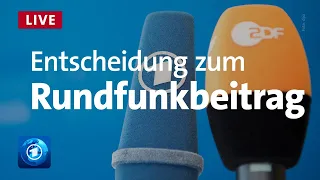 Bundesverfassungsgericht: Entscheidung zum Rundfunkbeitrag