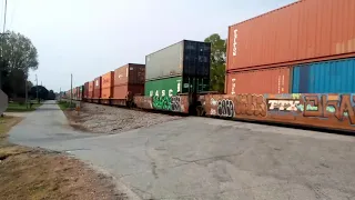 NS 237 at notch 8 with EMD SD70ACE duo