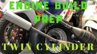 Scooter engine build PREP Twin cylinder zuma rebuild Video 1