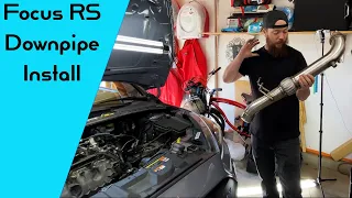 INSTALLING THE FOCUS RS DOWNPIPE - Easy steps with reference!