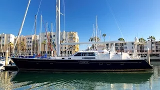 1999 Custom Philbrooks 69ft Sailboat Walk Through By: Ian Van Tuyl