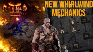 NEW WHIRLWIND MECHANICS ARE....INTERESTING | Whirlwind Barbarian Changes | Diablo 2 Resurrected D2R