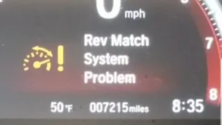 HONDA CIVIC TYPE-R REV MATCH SYSTEM PROBLEM, EMISSIONS SYSTEM PROBLEM