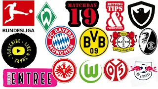 GERMAN BUNDESLIGA Predictions & Betting Tips Matchday 19 | 2022-23 Season| Football Betting Tips ⚽🏆