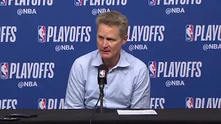 Steve Kerr Postgame Interview - Game 6 | Warriors vs Rockets | 2019 NBA Playoffs