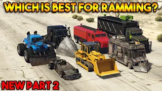 GTA 5 ONLINE : WHICH IS BEST AT RAMMING? (RAMP BUGGY, PHANTOM WEDGE, ETC.) [NEW PART]