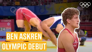 Ben Askren  🇺🇸 wins his Olympic Wrestling debut bout!