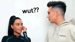 Kim Kardashian and James Charles annoying eachother for 3 minutes straight