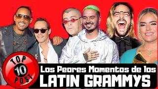 Los 10 Peores Momentos De Los Latin Grammys 2018