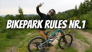 Bikepark Regeln 12 Dinge, die man in einem Bikepark Nicht tun sollte  #46
